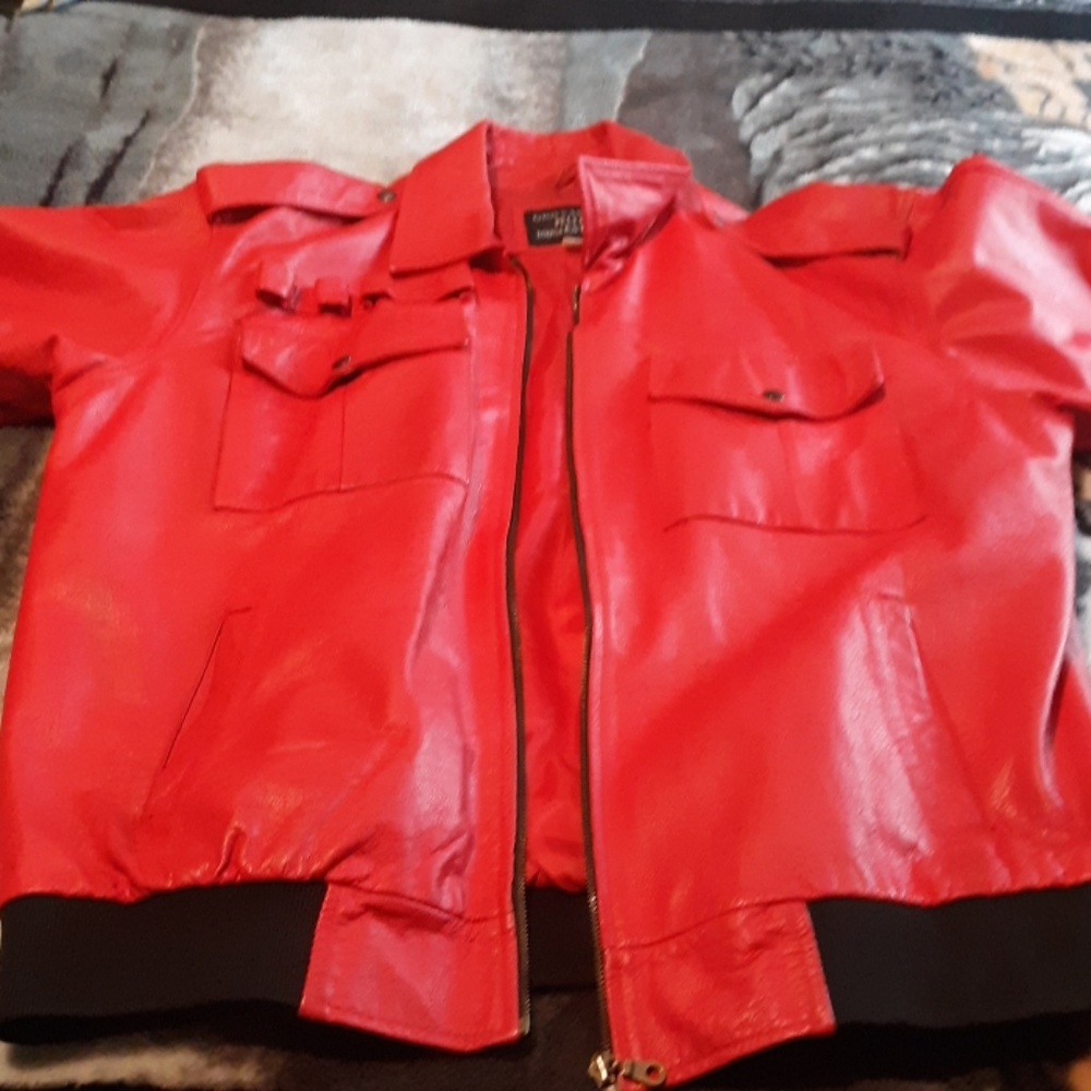 Leather jacket